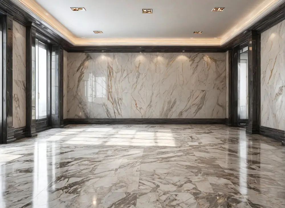 marble floors